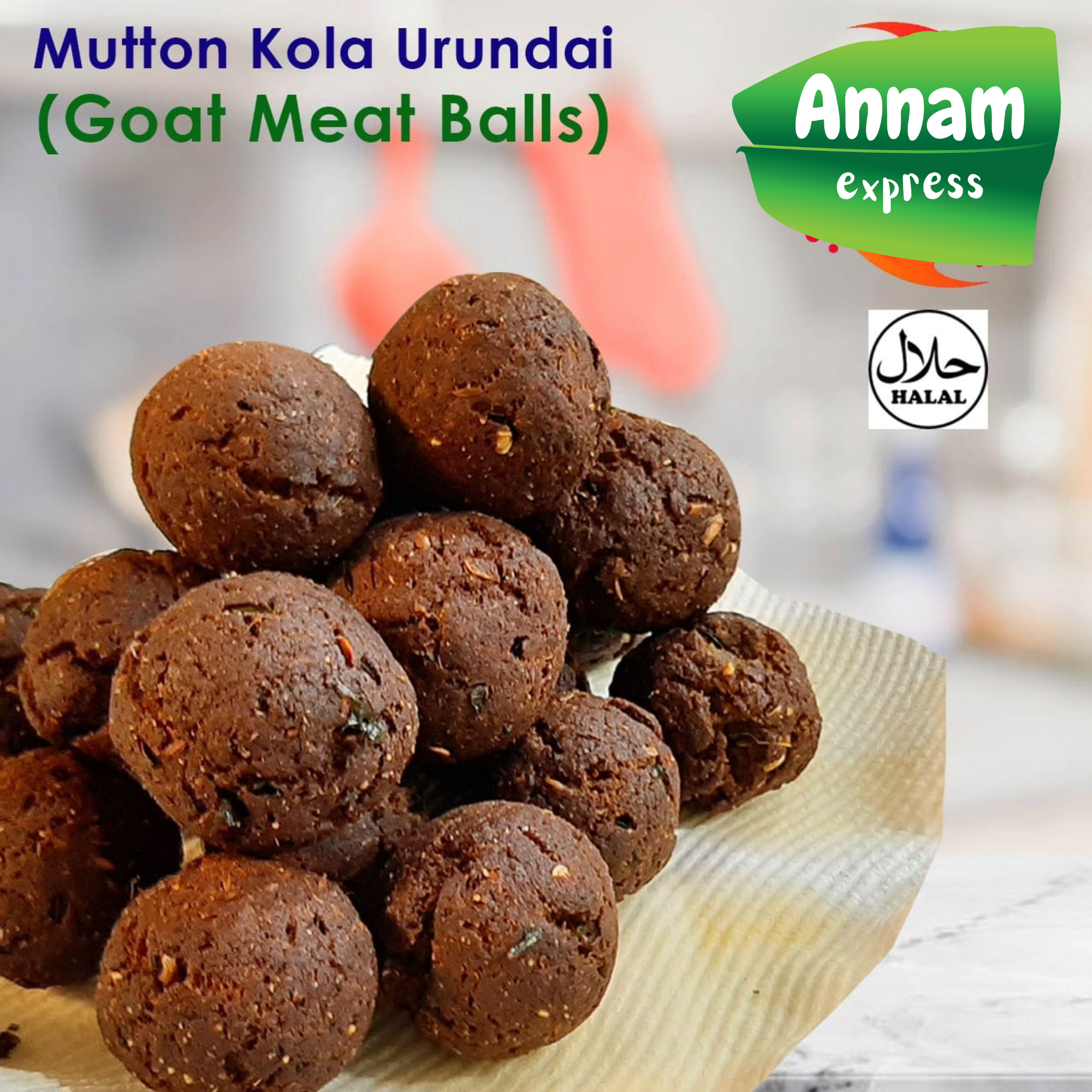 Mutton Kola Urundai — South Indian mutton balls